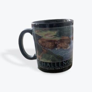Motivational Mug Challenges Ceramic Coffee Cup By Golf Gift Gallery  #73004 NWT